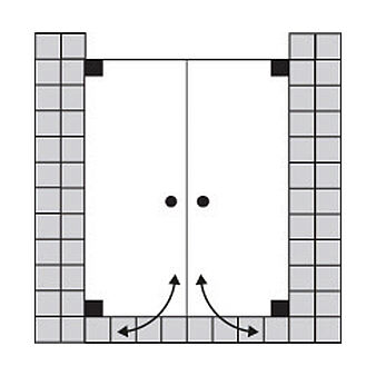 FORMAT Design 3.0 Ganzglas-Pendeltüren, Höhe bis 2000 mm