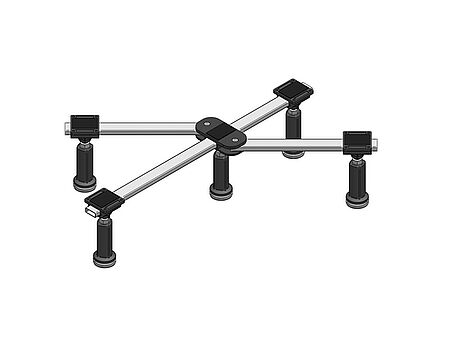 FORMAT Tec Brausewannenfuß 5-Punkt