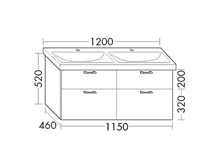 FORMAT Design WT-Unterschrank WXNX