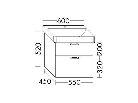 FORMAT Design WT-Unterschrank WVGB