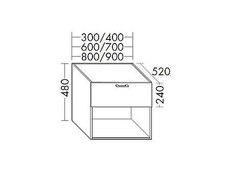 FORMAT Design Unterschrank WYCP