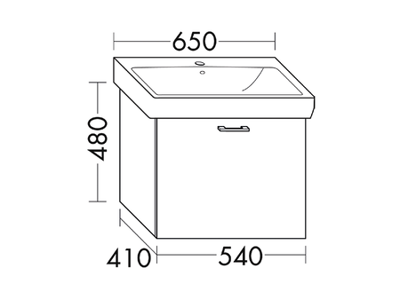 FORMAT Pro Q Waschtisch-Unterschrank WVYA054