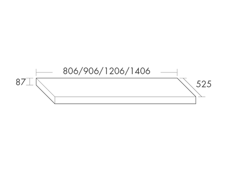 FORMAT Design Konsolenplatte WPAR