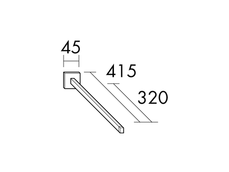 FORMAT Design Handtuchhalter HHAB005/HHAA005