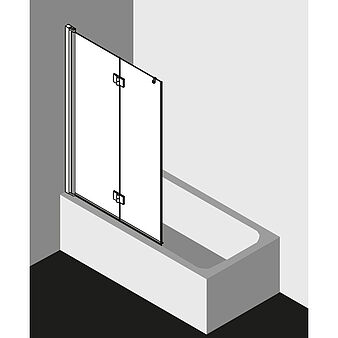 FORMAT Pro 2.0 Badewannen-Faltwand