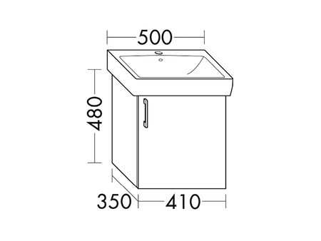 FORMAT Pro Q Waschtisch-Unterschrank WVXZ041